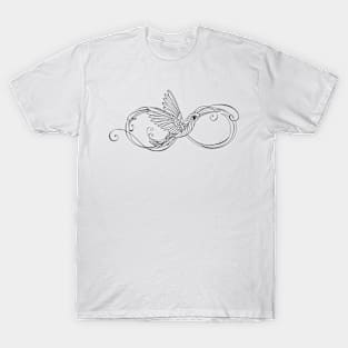 Contour Infinity with Hummingbird T-Shirt